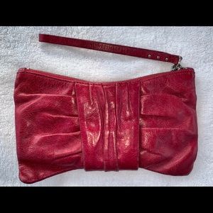 HOBO Pink Bow Soft Leather Wallet with cute Lining